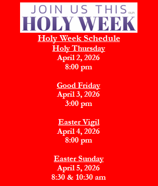 holy week